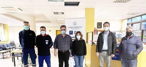 5.500 εμβολιασμοί κατά του κορωνοϊού σε 2 μήνες στο εμβολιαστικό κέντρο της Πύλης 
