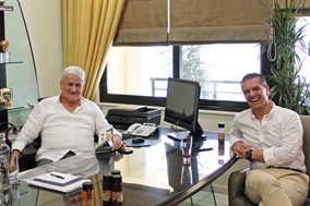 Επίσκεψη του Κωνσταντίνου Παπαευθυμίου στην ΤΥΡΑΣ