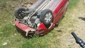 Tροχαίο ατύχημα στο πλατανόδασος της Οιχαλίας 