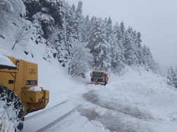 Δυτική Θεσσαλία:  Το χιόνι ξεπερνά το 1 μέτρο πάνω από τα 1.500 μέτρα υψόμετρο