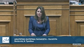 Κ. Παπακώστα: Το ατιμωτικό ποινικό αδίκημα της συκοφαντίας δεν πρέπει να διαπράττεται μέσα στη Βουλή των Ελλήνων