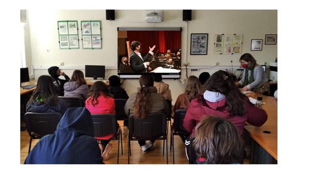Τρίκαλα: Το 5ο Γυμνάσιο παρακολούθησε διαδικτυακά την Κρατική Ορχήστρα Θεσσαλονίκης
